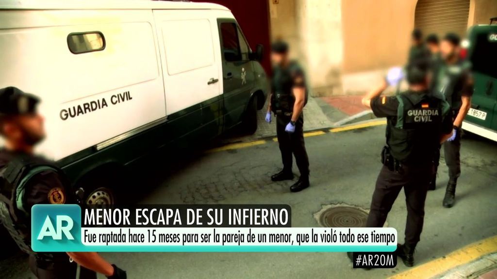 Una menor escapa de su infierno: secuestrada, violada y maltratada durante 15 meses