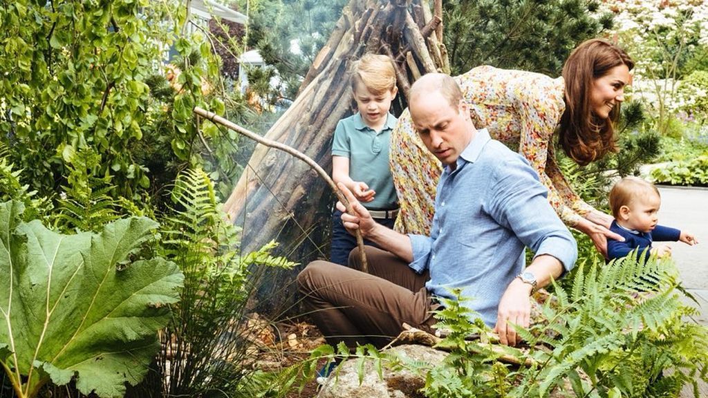 El día en el que los mini Duques de Cambridge disfrutaron como nunca en el jardín top de Kate Middleton