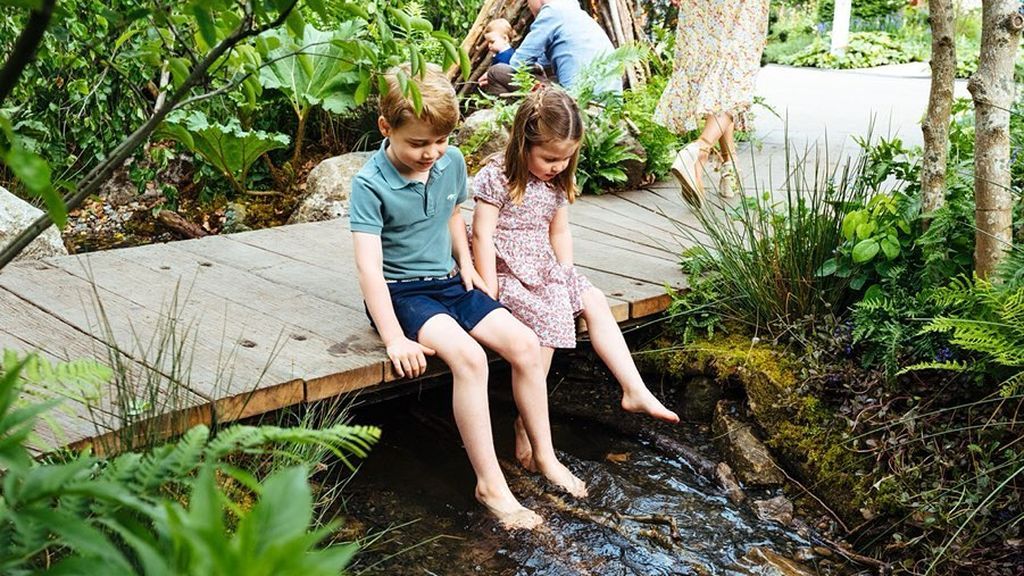 El día en el que los mini Duques de Cambridge disfrutaron como nunca en el jardín top de Kate Middleton