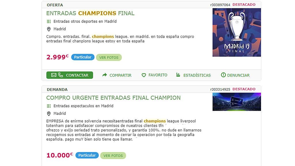 entradas