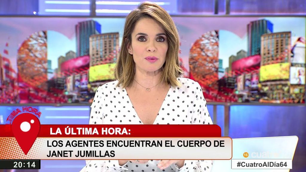 La Policía halla un cadáver que podría corresponder al de Janet Jumillas