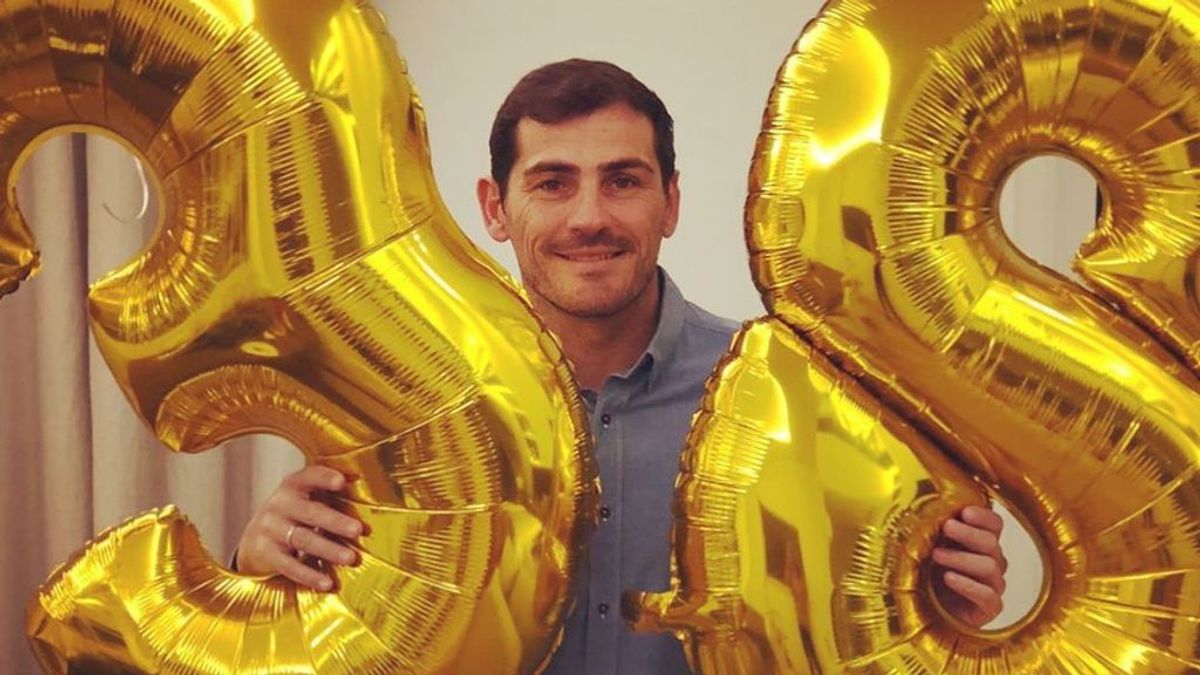 Iker Casillas y Sara Carbonero celebran unos duros 38 de él: "No ha sido un gran cumpleaños"