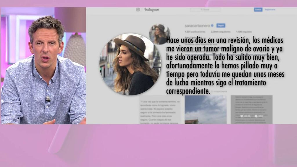 El cariñoso mensaje de Joaquín Prat a Sara Carbonero: “Nos alegramos de que las cosas estén mejor”