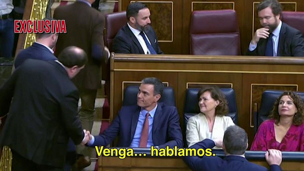 La conversación completa y sin cortes de Pedro Sánchez y Oriol Junqueras