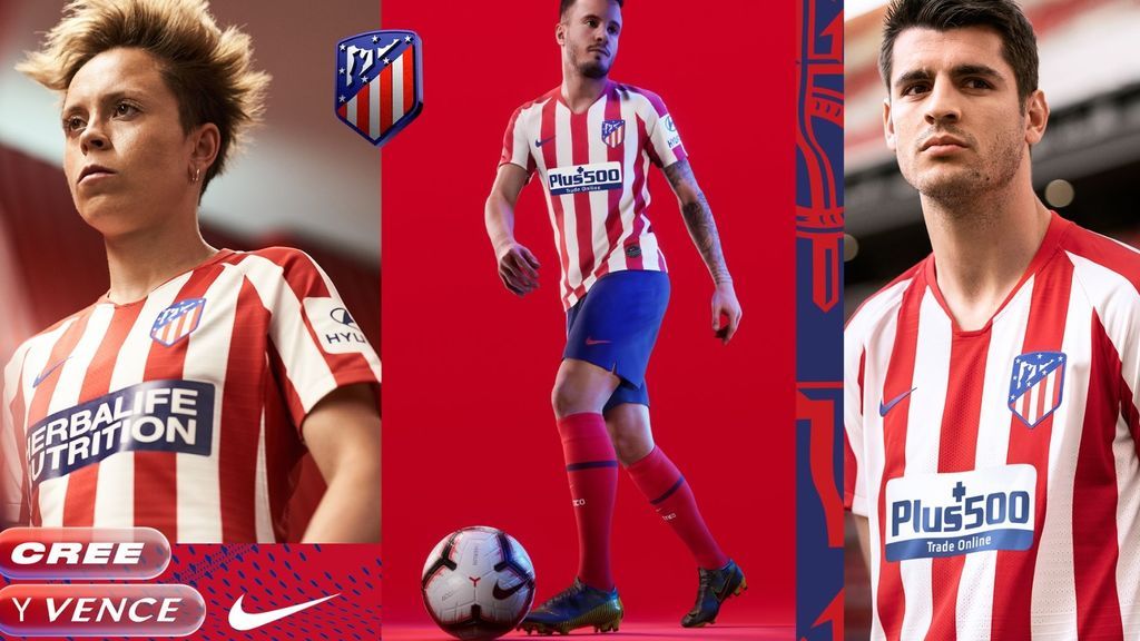 Protagonismo a las rayas rojiblancas recordando la camiseta de 2010: Así será la nueva equipación del Atlético Protagonismo a las rayas rojiblancas recordando la camiseta de 2010: Así será la nueva equipación del Atlético