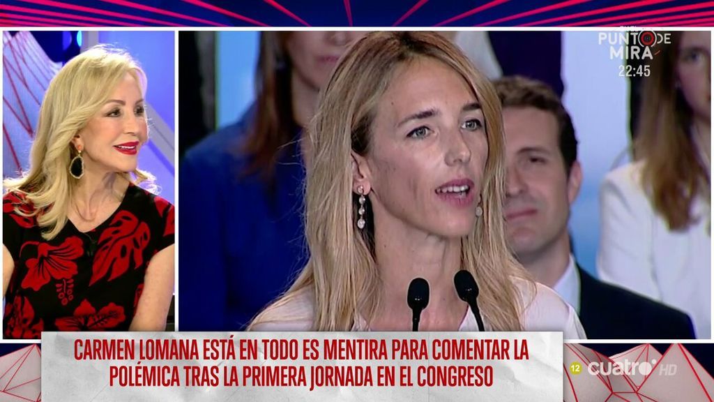 La relación de Carmen Lomana con Cayetana Álvarez de Toledo