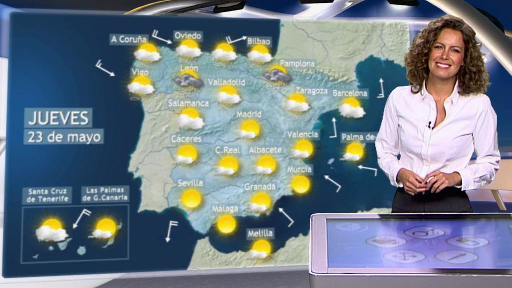 Contraste de temperaturas: el jueves entrará aire frío en el norte y hará 35ºC en el sur