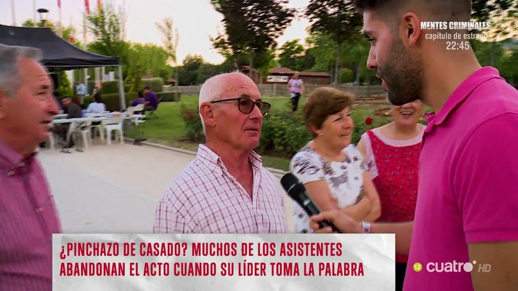 Así le fue a Pablo Casado en su mitin en Torrejón