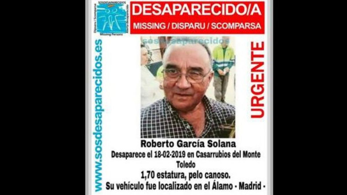 Un detenido por la desaparición de un vecino de Casarrubios del Monte en febrero