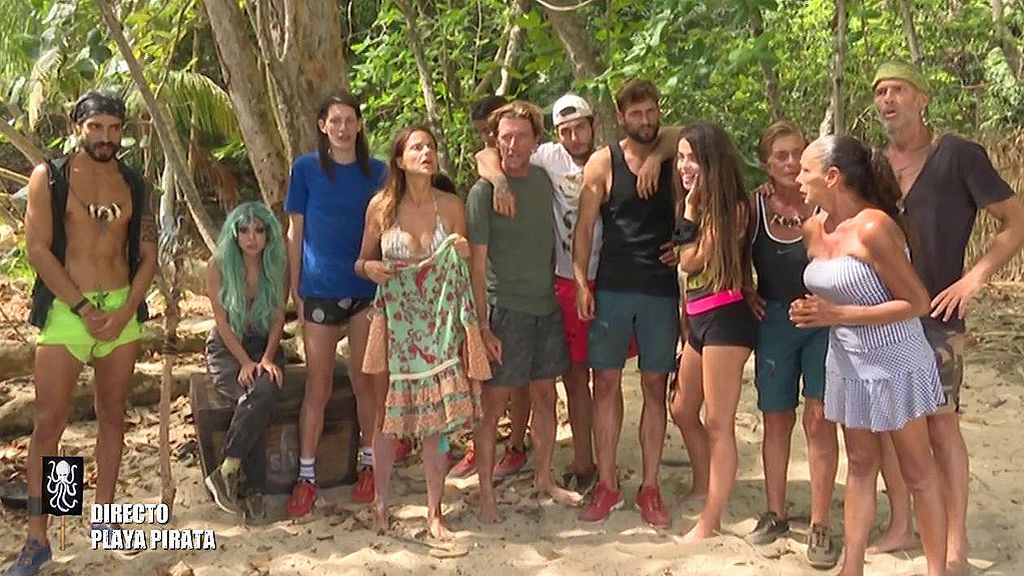 Los concursantes deben desalojar fugazmente la isla 