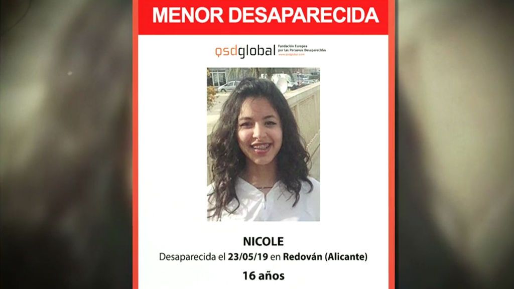 Se busca a Nicole Abigail, una menor de 16 años desparecida en Alicante