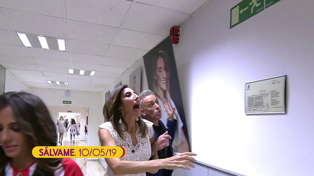 Carlota Corredera se pica con Kiko Hernández tras no reaccionar ante la caída de su foto en el Pasillo de las Vanidades