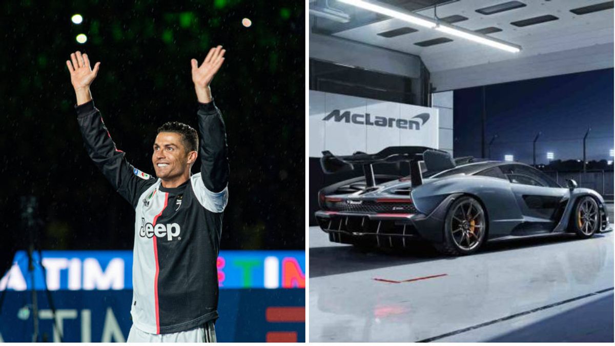 Cristiano Ronaldo presume de su nuevo coche: el Mclaren Senna de casi un millón de euros