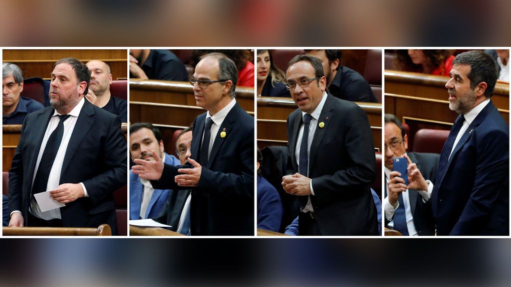 Los derechos que pierden los diputados independentistas suspendidos