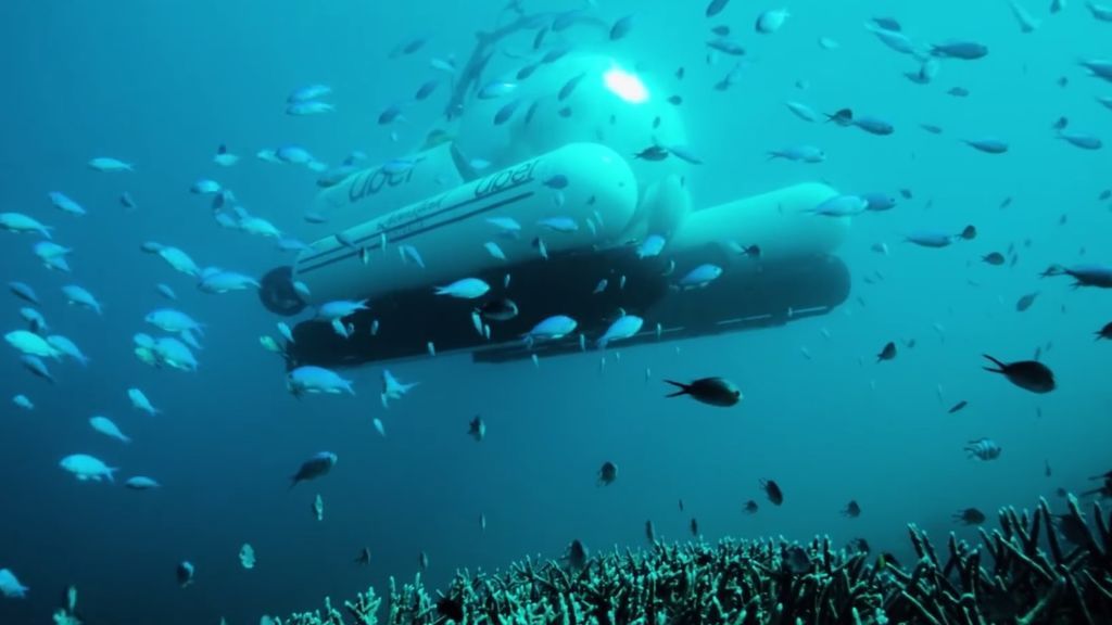 Uber ya ofrece viajes submarinos