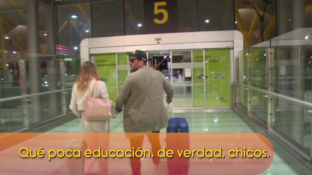 Bustamante se enfada con una reportera