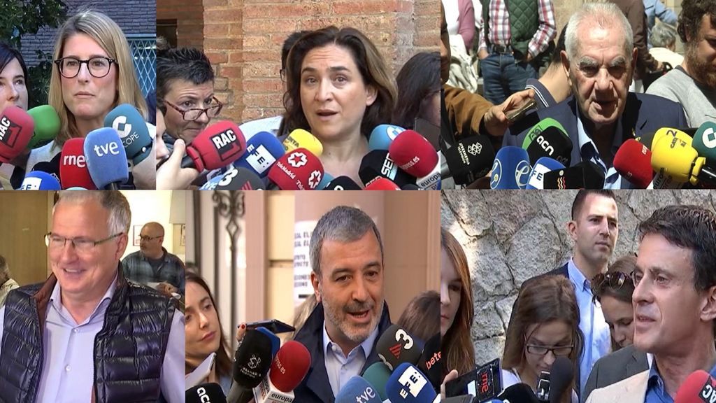 Incógnitas por la futura alcaldía de Barcelona: los candidatos necesitarían usar pactos para gobernar