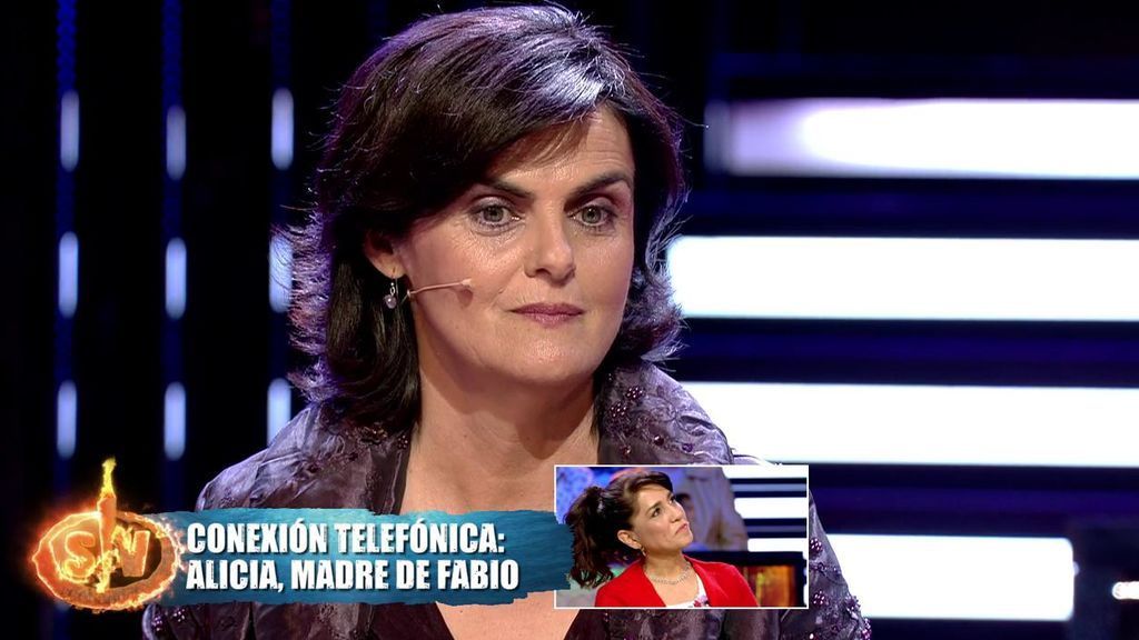 La madre de Fabio llama en directo para increpar a la de Violeta por llamar a su hijo "canalla"