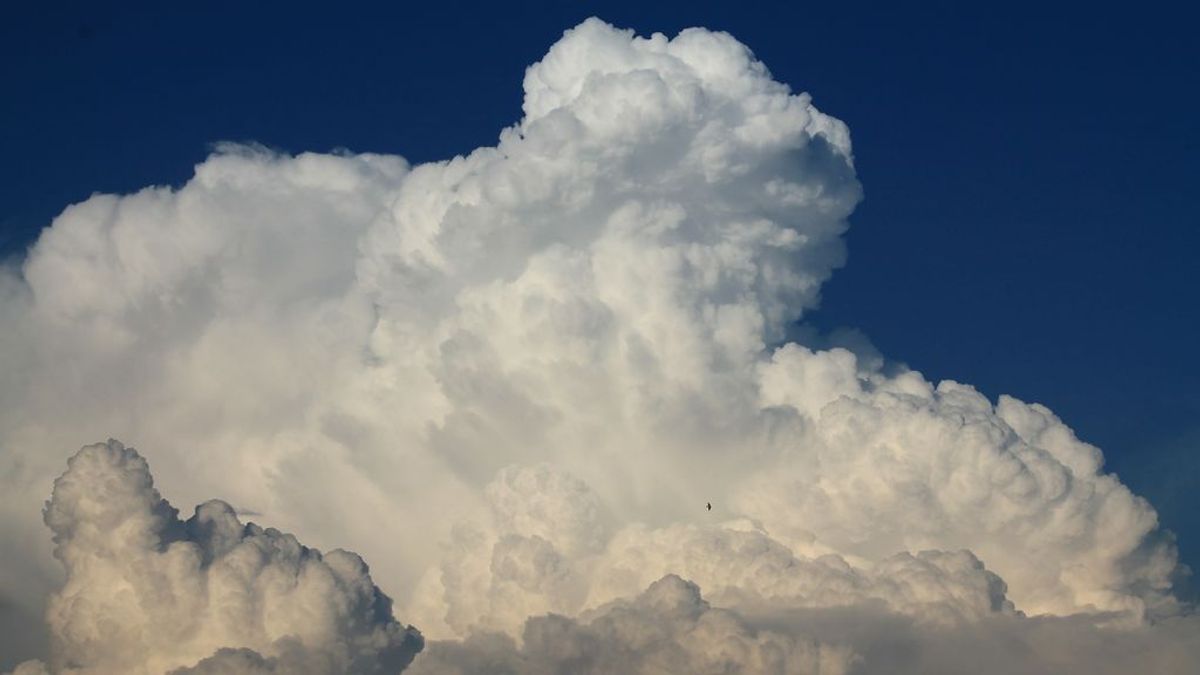 La increíble nube que apareció en el cielo de Gandia