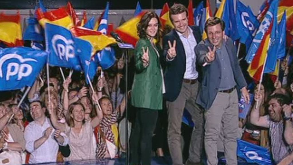 El Partido Popular celebra su "triunfo" en la capital