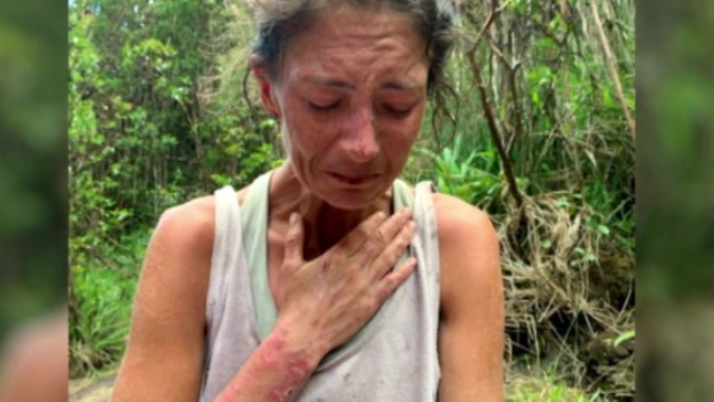 "Tuve momentos de miedo y pérdida total, de querer rendirme": la joven desparecida en la selva de Hawai se recupera