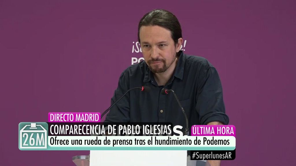 Pablo Iglesias: "A la izquierda no nos funciona cuando nos dividimos"