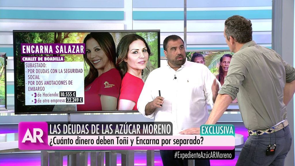 Más detalles sobre las deudas de Azúcar Moreno