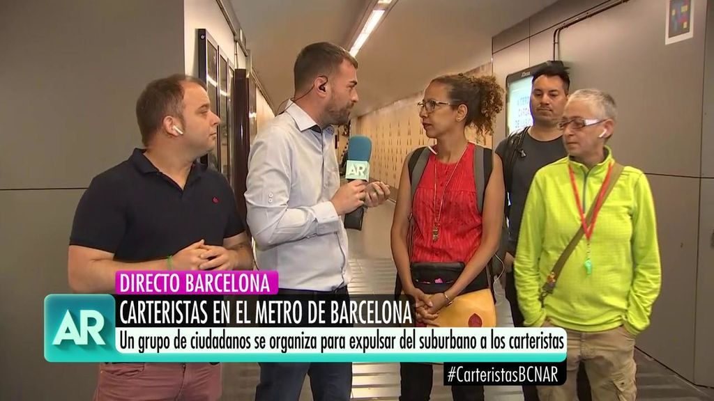 Eliana, de la patrulla anticarterista: “Ya hay agresiones con arma blanca en el metro”