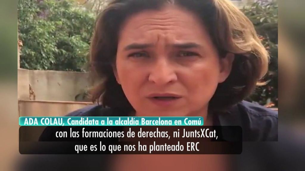 El dilema de Ada Colau: o ser segunda con ERC y JxCat o seguir como alcaldesa con el apoyo de Valls