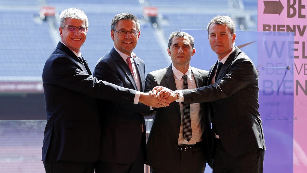 Bartomeu tuvo que convencer a la directiva del Barça para dar continuidad al proyecto de Valverde