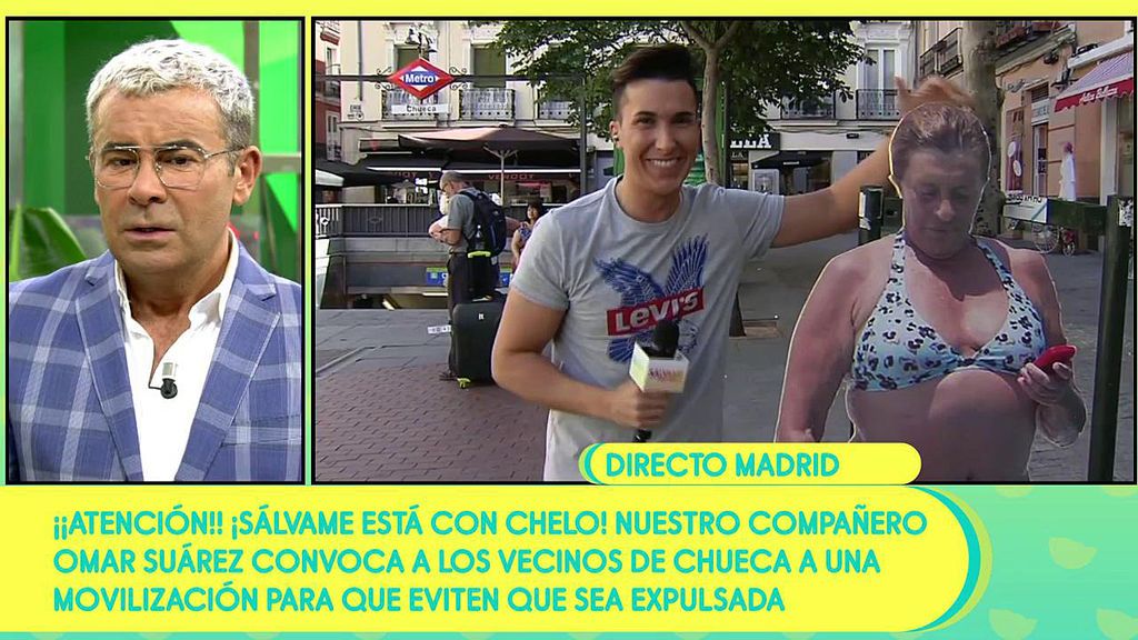 Todos con Chelo Gª Cortés: ‘Sálvame’ se desplaza hasta la plaza de Chueca para pedir, una vez más, la salvación de la concursante en ‘Supervivientes’