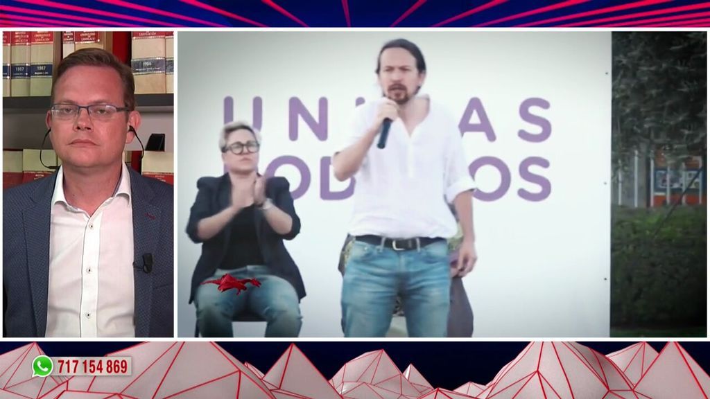 Alex Rodenkirchen, al candidato de Podemos que mandó callar “la p*** boca” a Pablo Iglesias