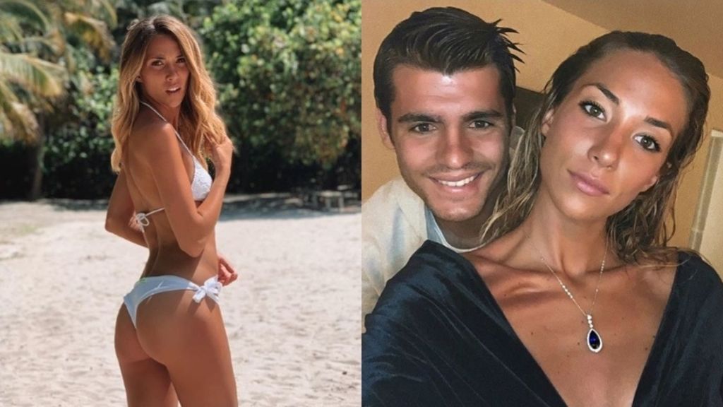 Morata ultima sus días libre con Alice Campello en Miami 