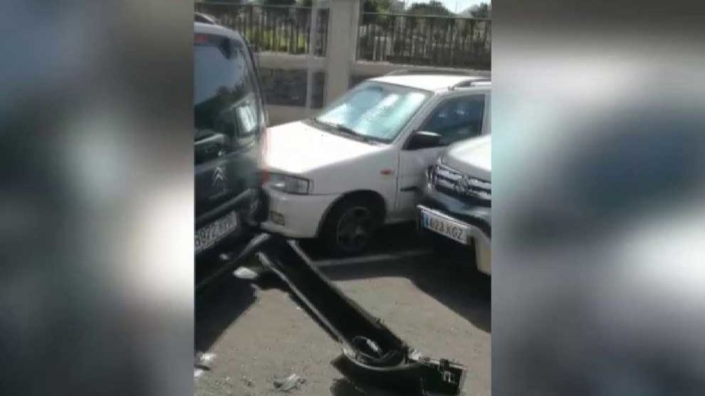 Accidente de tráfico múltiple en Tenerife