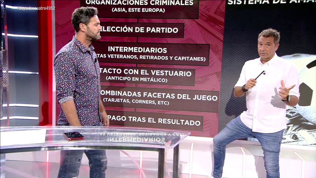 Cómo se amaña un partido: de los intermediarios, a contactar con el vestuario