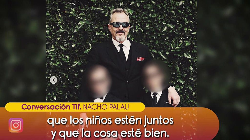 Nacho Palau, expareja de Miguel Bosé, rompe su silencio: “Quiero que los niños estén juntos”