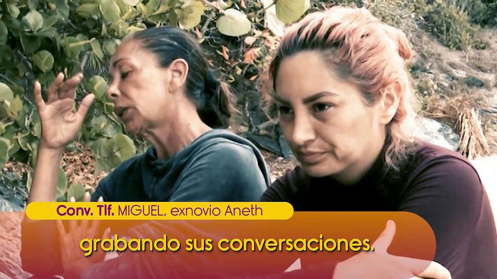 Miguel, el exnovio de Aneth Acosta, la pone a 'parir' en ‘Sálvame’: "Es la mejor siendo mala"