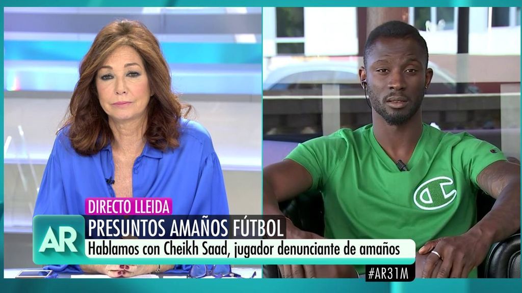 Cheikh Saad, futbolista denunciante de amaños: "He recibido muchas amenazas"