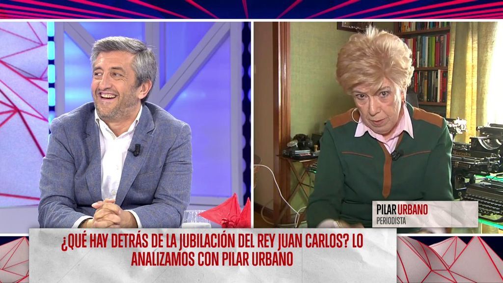 Pilar Urbano analiza la jubilación del Rey y se enfrenta a César Calderón: “Yo contigo no quiero hablar”