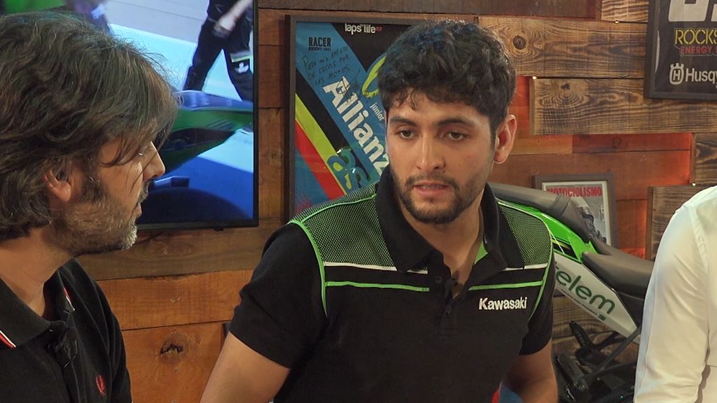 Recibimos a Maxi Scheib, líder del ESBK, el renombrado Campeonato de España de Superbike