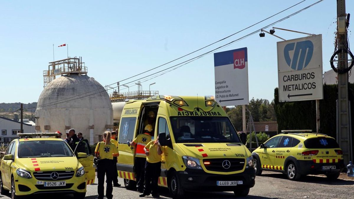 Muere un trabajador tras una fuga de amoníaco en la Pobla de Mafumet (Tarragona)
