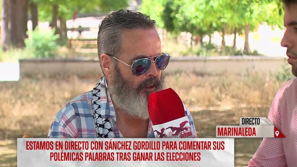 Sánchez Gordillo, alcalde de Marinaleda después de su famoso “a las tinieblas”: “Es mentira que haya miedo en el pueblo”