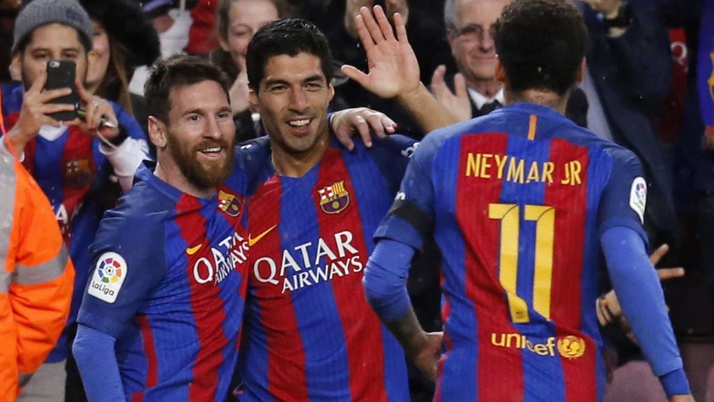 'Los tres sudacas': el nombre del grupo de whatsapp entre Messi, Neymar y Luis Suárez