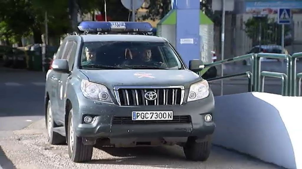 Pasan a disposición judicial los tres detenidos por la muerte de un guardia civil