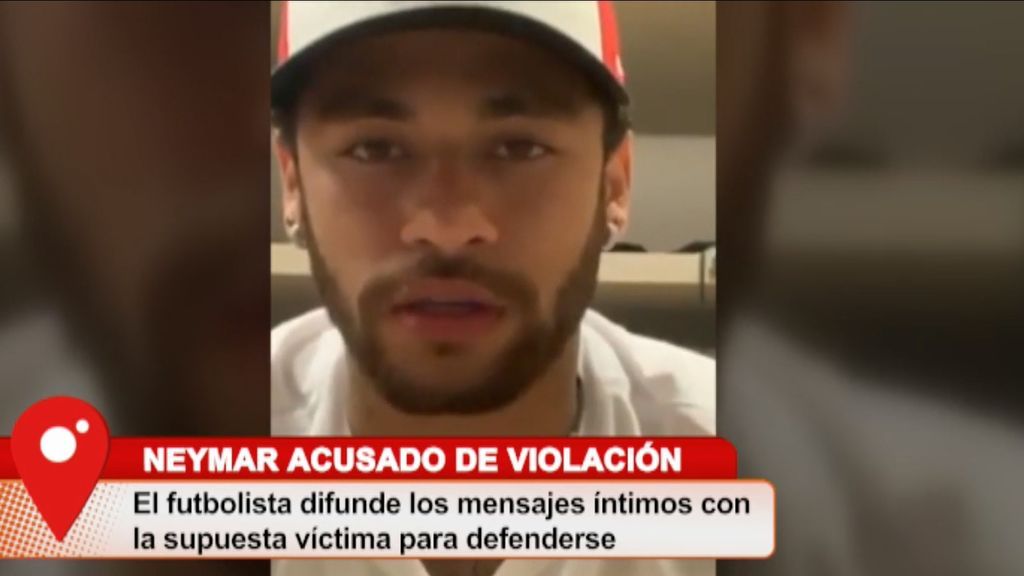 "Quien me conozca sabe que jamás haría una cosa así", Neymar se defiende de la acusación por violación