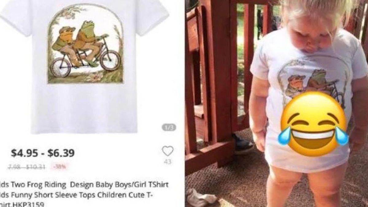 Compra por internet una camiseta para su niña de 3 años y se lleva un sorpresa