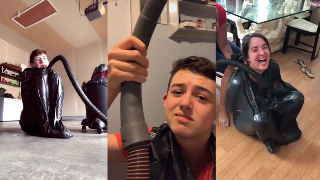 #VacuumChallenge: El peligroso reto que lo ha petado en Tik Tok