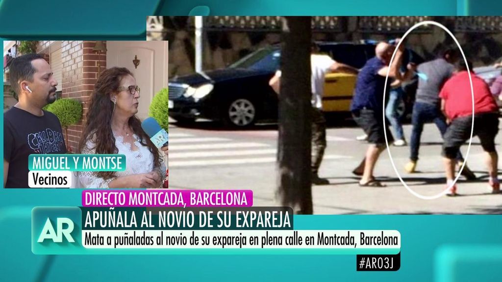 Vecina de Montcada, sobre el brutal asesinato: "Empezó a acuchillarlo con obsesión, sin parar"