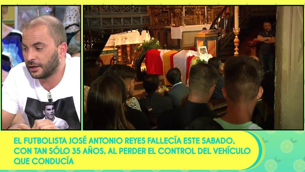Antonio Tejado, sobre el fallecimiento de su amigo José Antonio Reyes: “Hablamos esa mañana por Whatsapp”