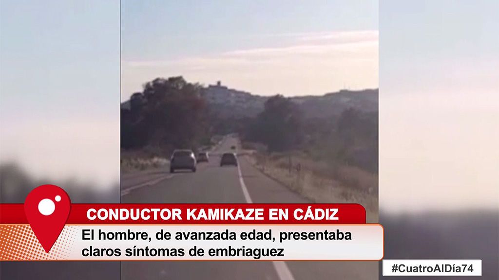 Detenido un conductor kamikaze en Cádiz
